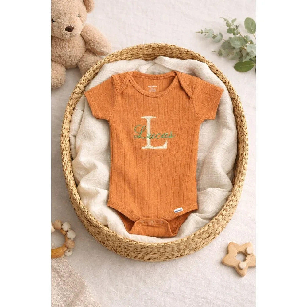 CUSTOM Personalized Baby Onesie Clothes 0 3 6 9 12 Months Newborn NEW Gift Girl